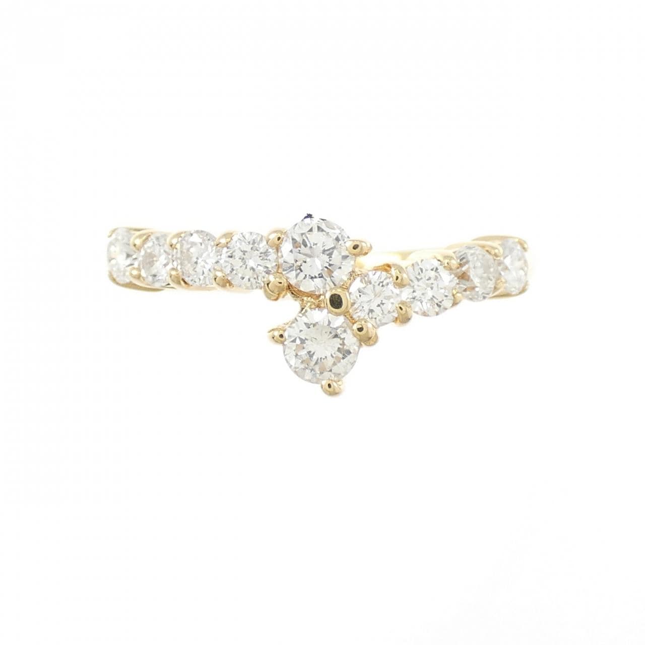 K18YG ダイヤモンド リング 0.51CT