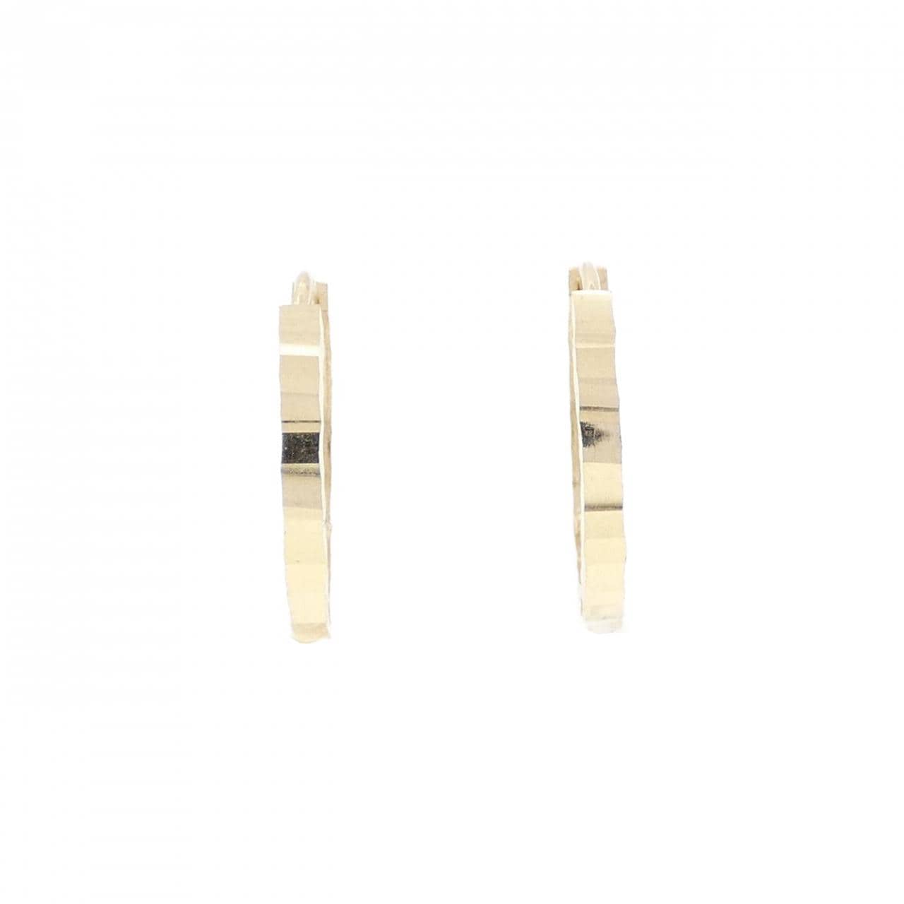 [新品] 750YG 圈形耳环