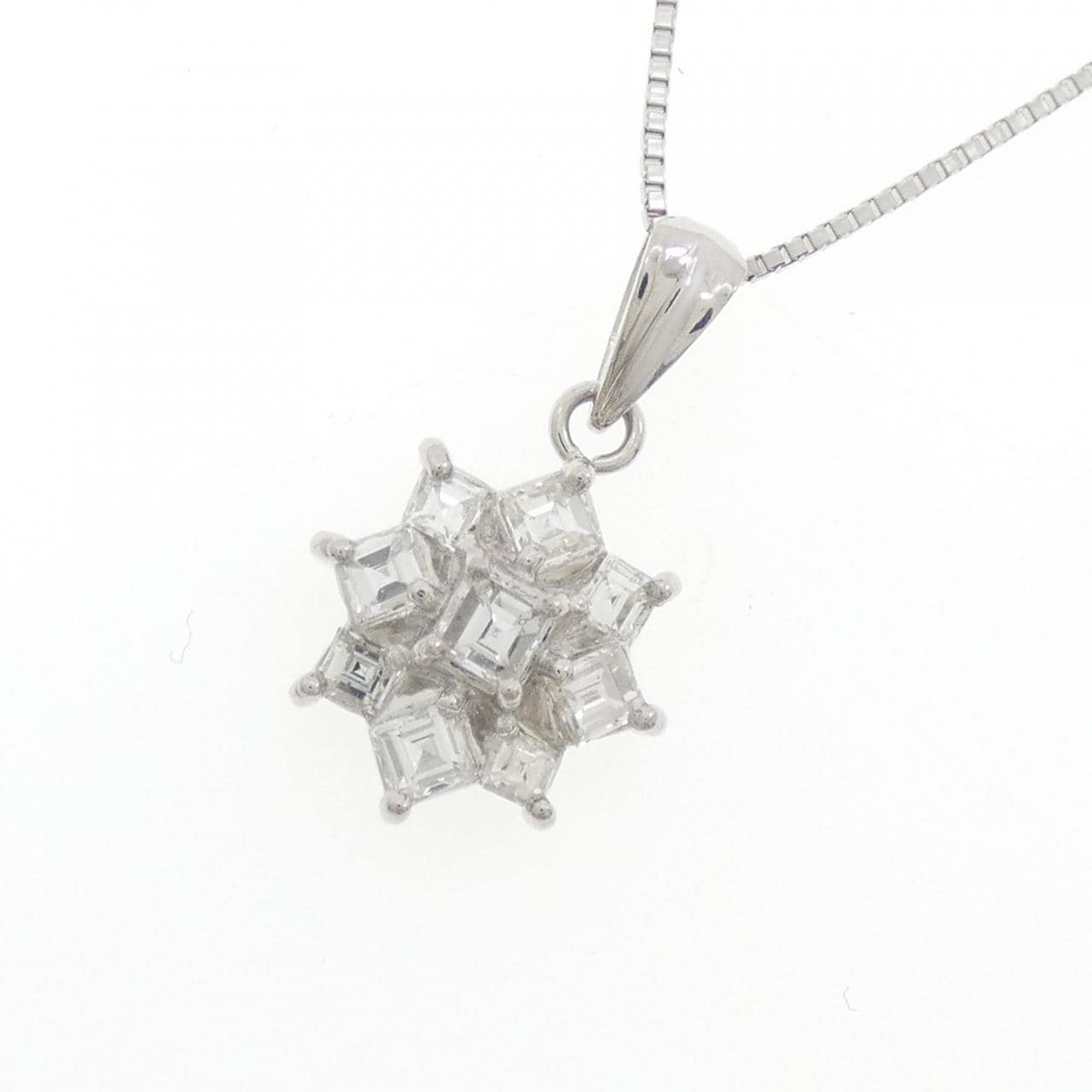 PT900/PT850 Diamond Necklace 0.50CT