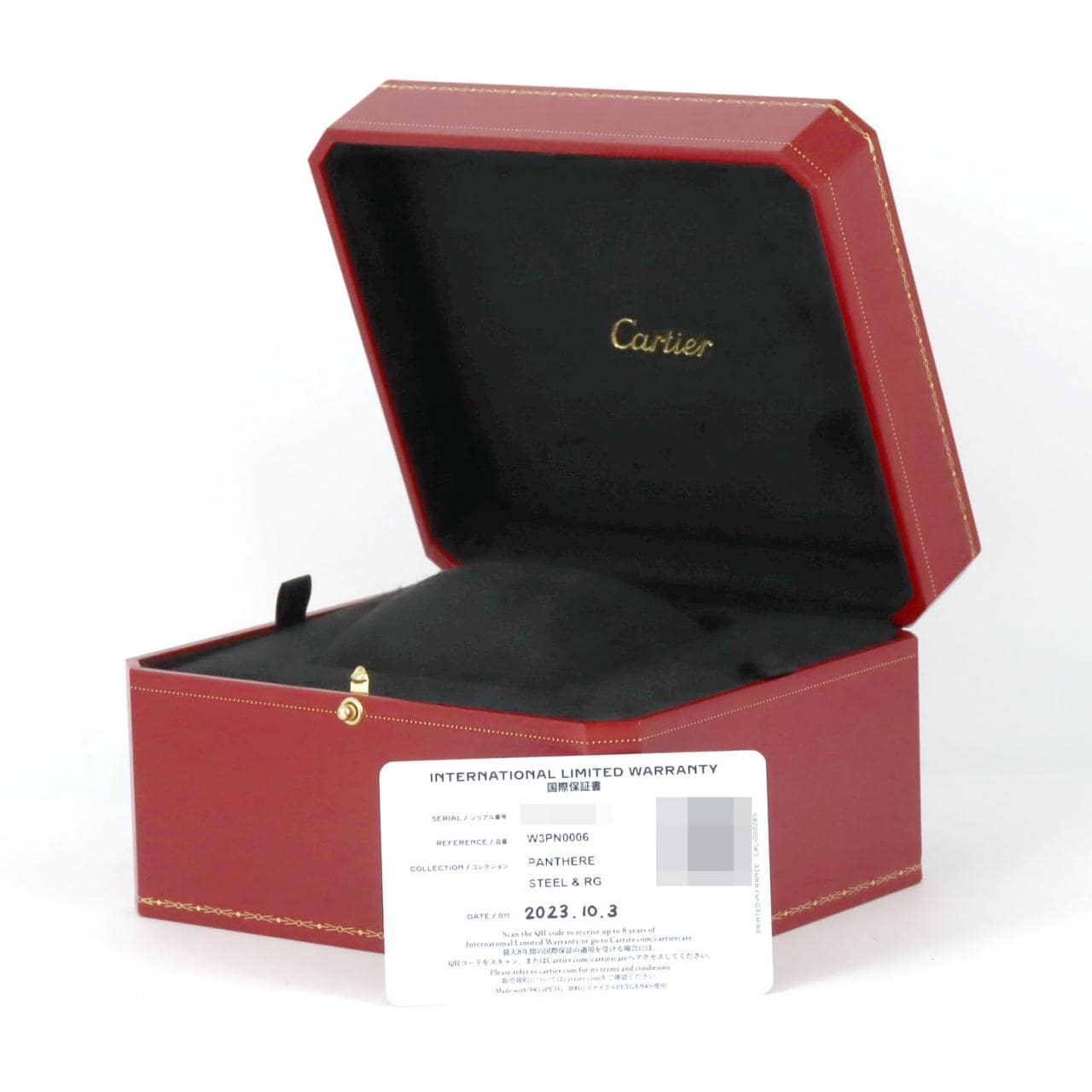 カルティエ パンテール･ドゥ･カルティエSM PGコンビ/D W3PN0006 SSxPG クォーツ