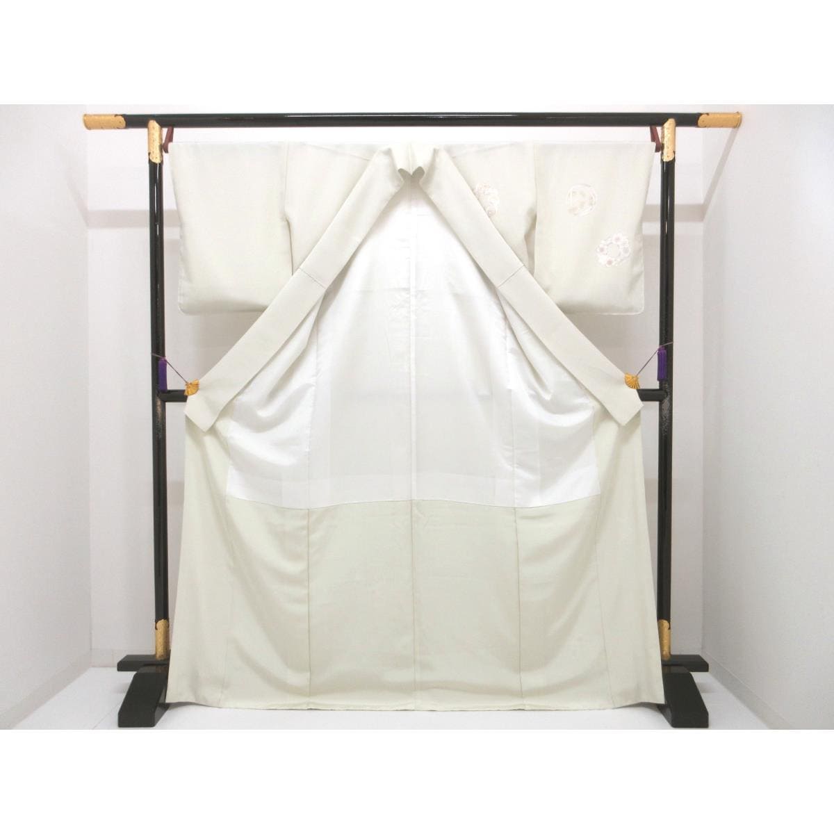 【新品】訪問着　友禅金彩加工