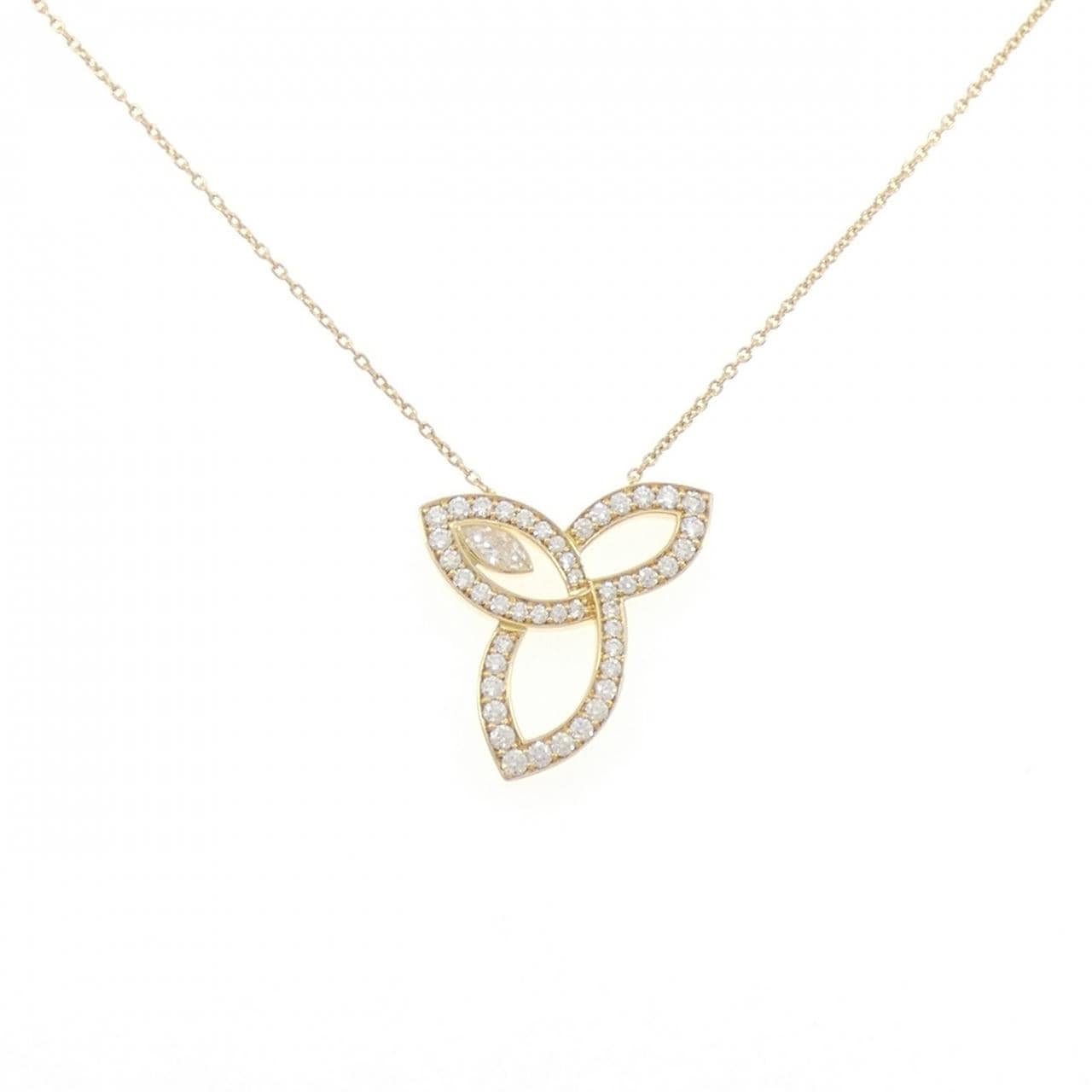 ハリーウィンストン リリークラスター ネックレス