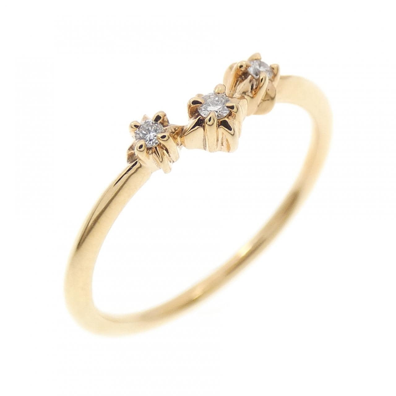 4゜C ダイヤモンド リング