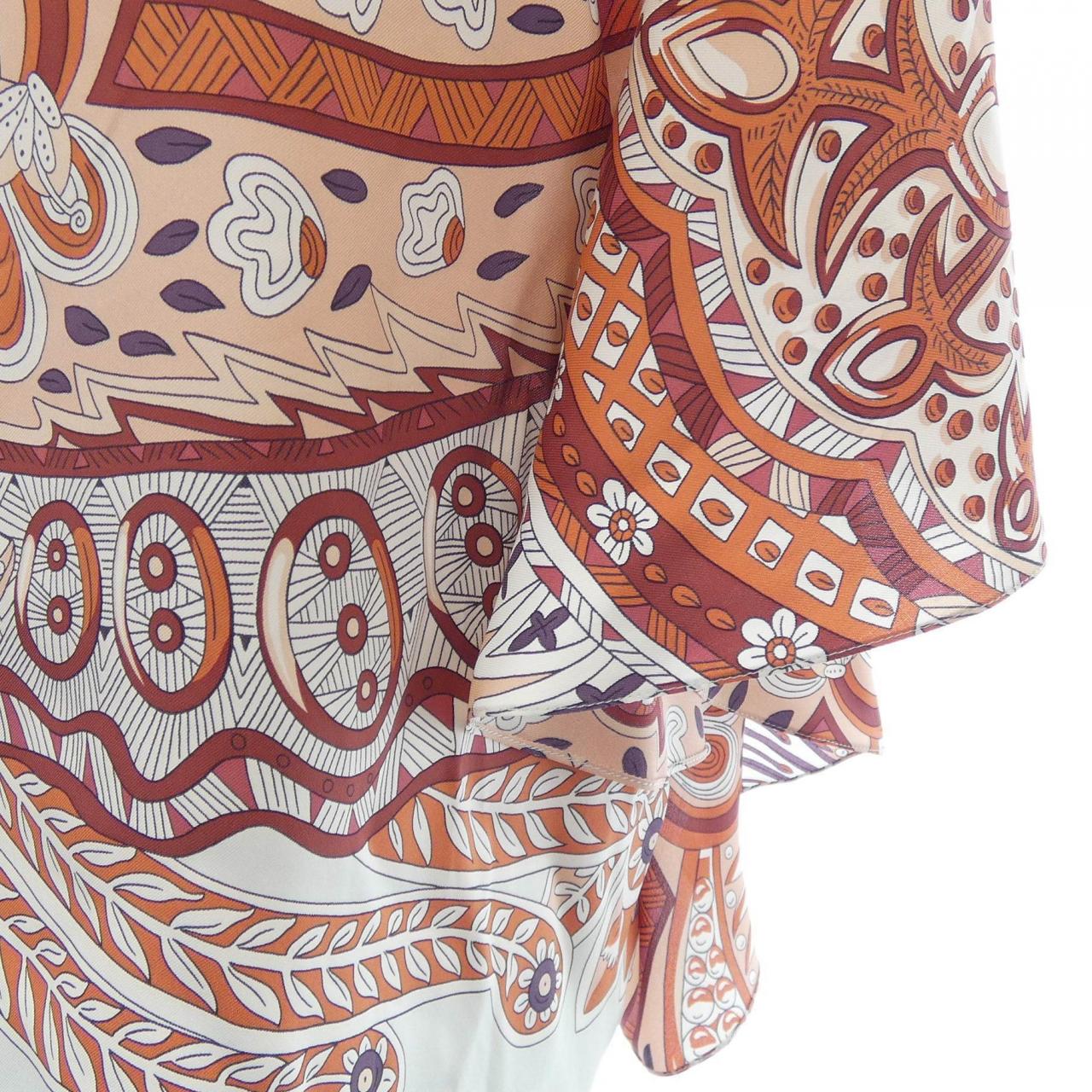 エルメス HERMES LE JARDIN MAHARANI RECADRE *76-7608 ツイルレーヌ. トップス