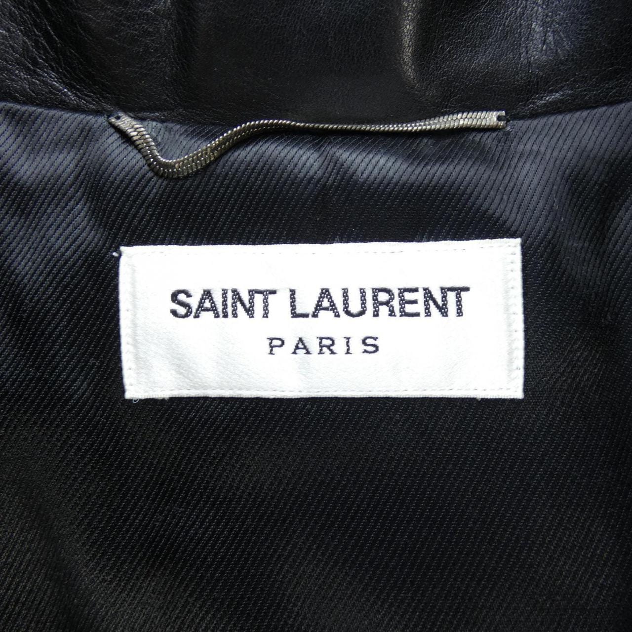 サンローラン SAINT LAURENT レザーライダースジャケット