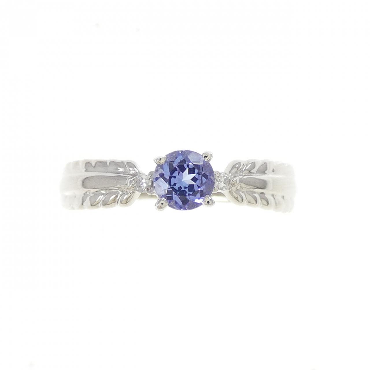 PT900 Tanzanite Ring