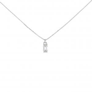 Necklace With Diamond Grading Report