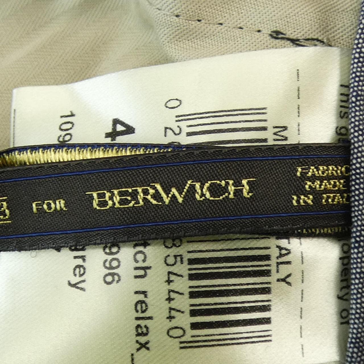 ベルウィッチ BERWICH パンツ