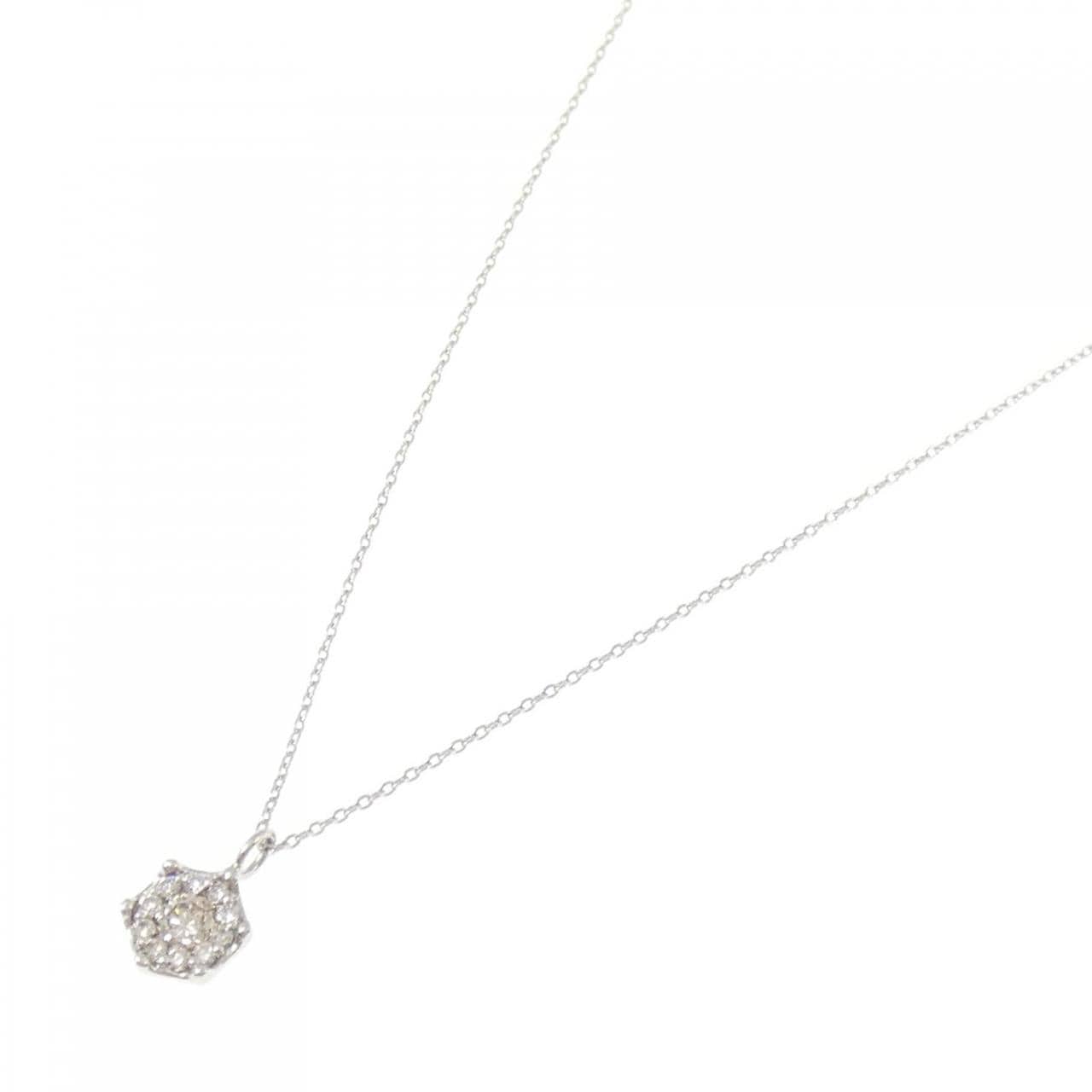 PT900/PT850 ダイヤモンド ネックレス 0.31CT