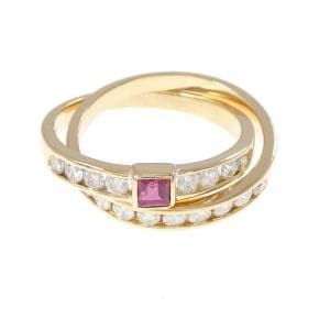 タサキ ルビー リング