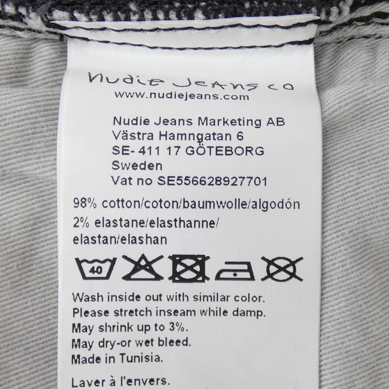 ヌーディージーンズ NUDIE JEANS 112737032Skinny ジーンズ