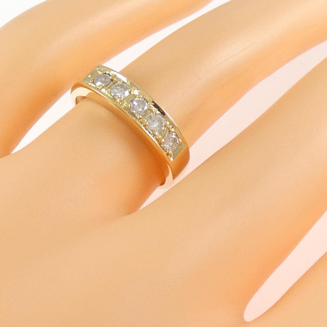 K18YG ダイヤモンド リング 0.30CT