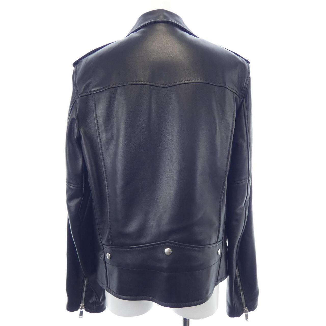 サンローラン SAINT LAURENT L01O　クラシックモーターサイクルジャケット 484284 Y5YA2 レザーライダースジャケット