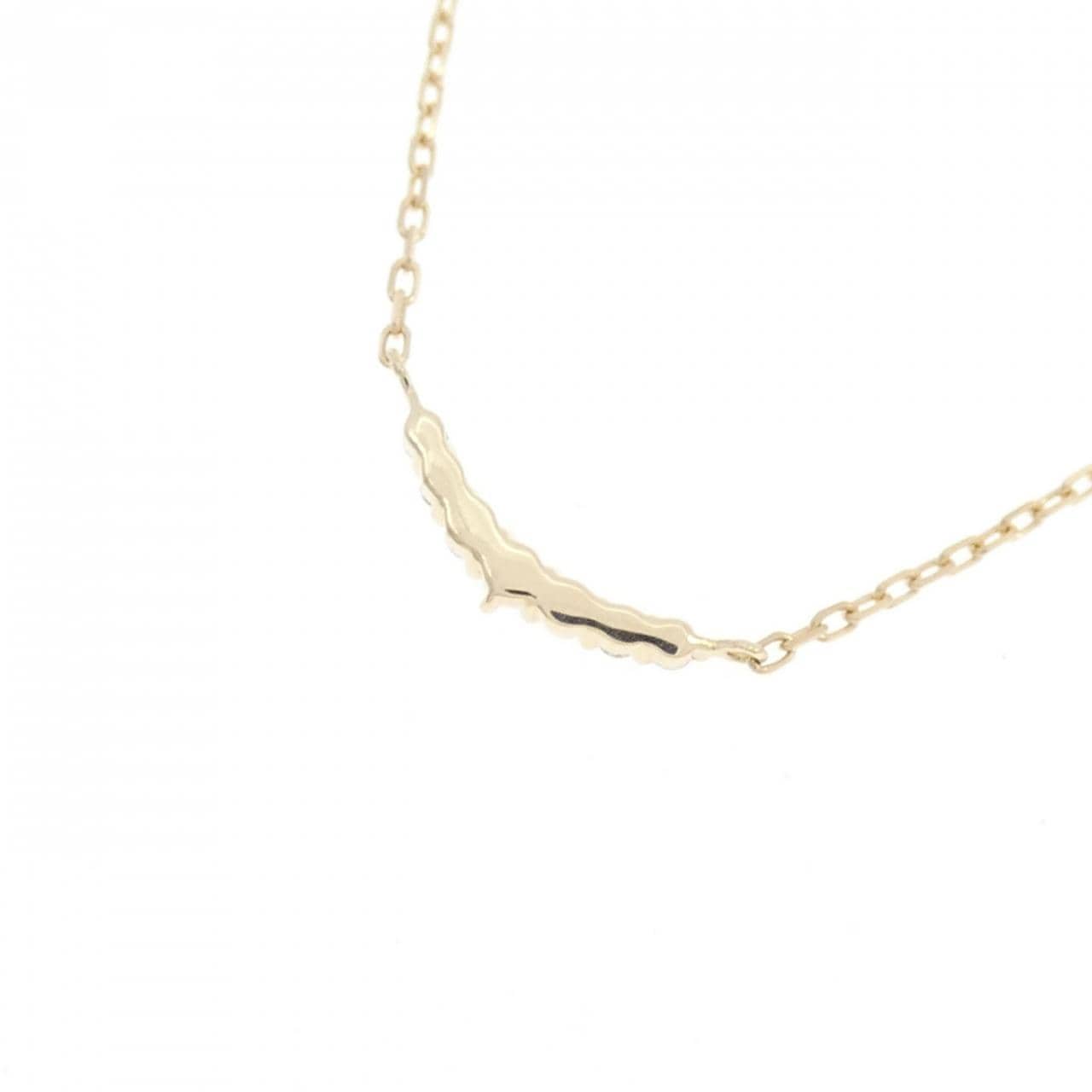 アガット ダイヤモンド ネックレス 0.05CT