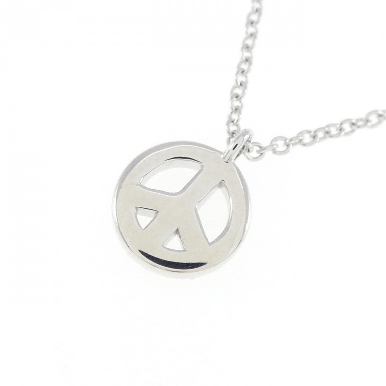 TIFFANY Metro Peace Sign Mini Necklace