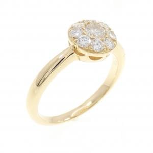 K18YG ダイヤモンド リング 0.52CT