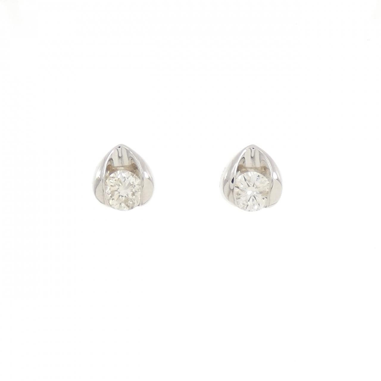 PT900 ダイヤモンド ピアス 0.72CT