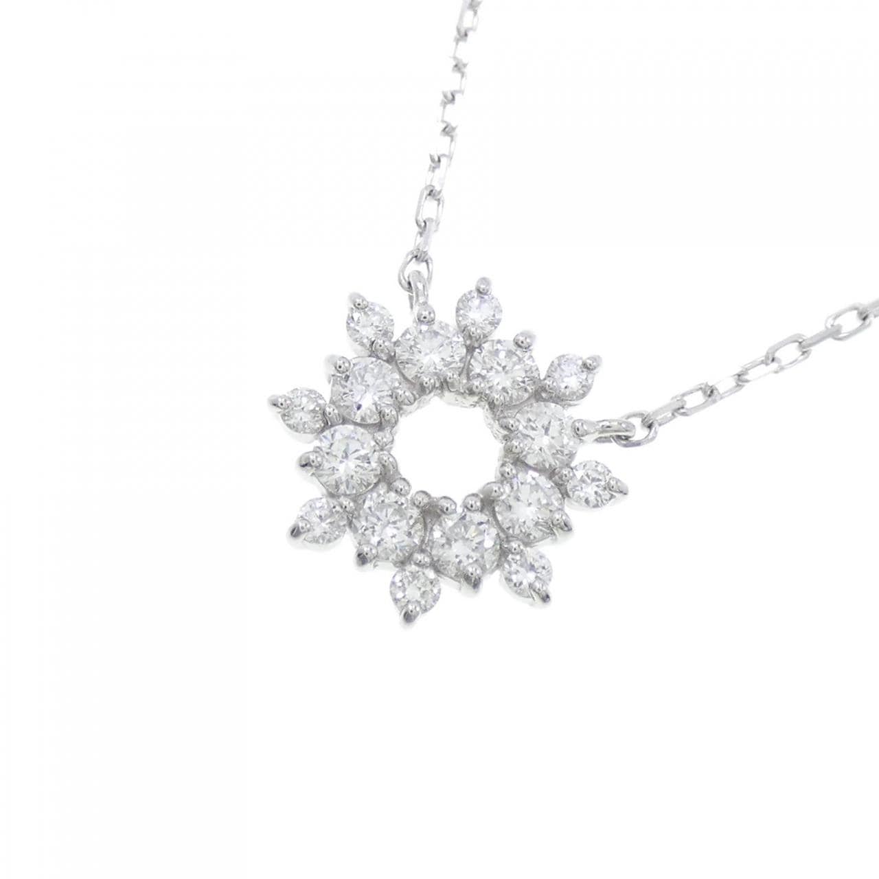 [BRAND NEW] PT Diamond Necklace 0.30CT