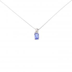 【リメイク】PT タンザナイト ネックレス 0.83CT