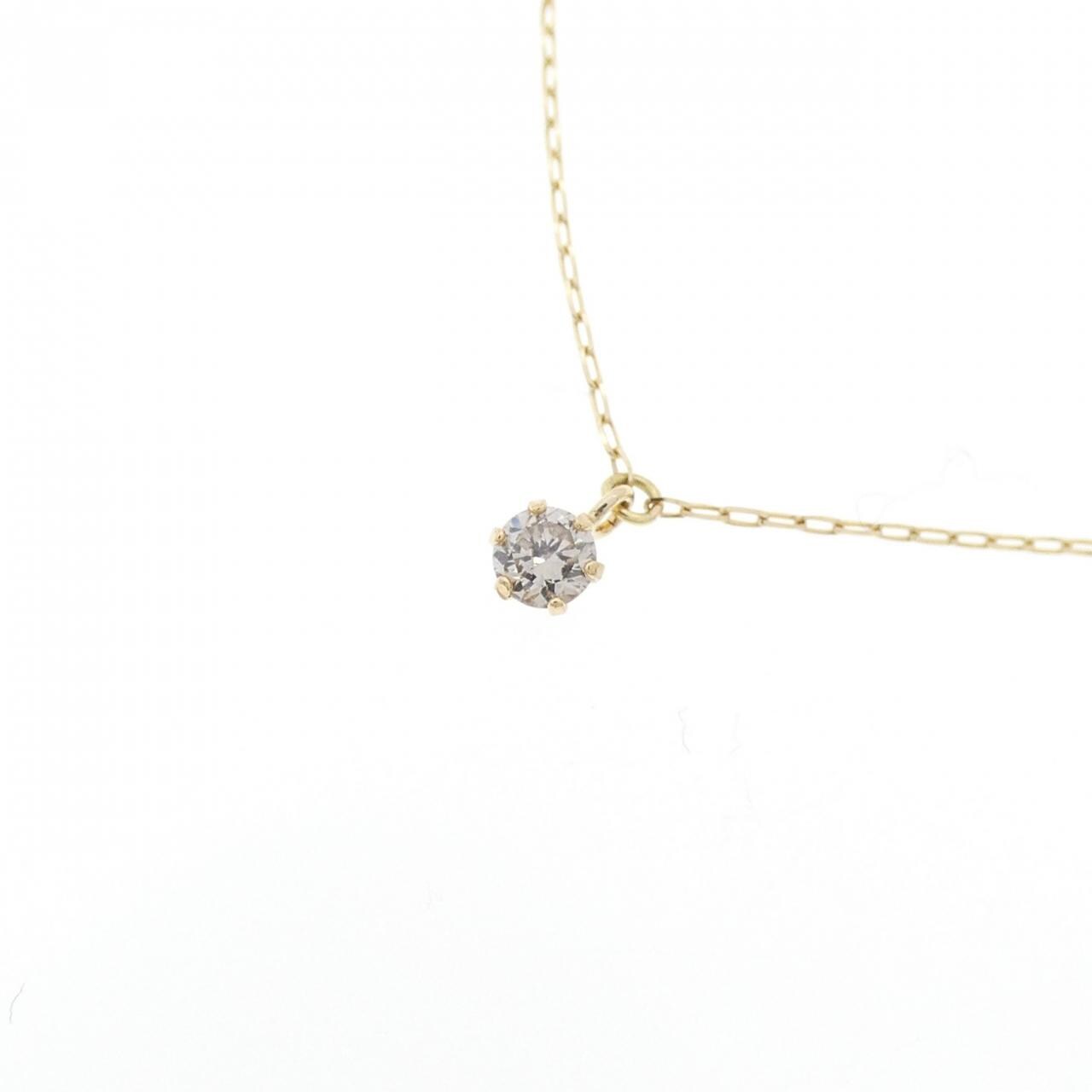【新品】K18YG ダイヤモンド ネックレス 0.50CT