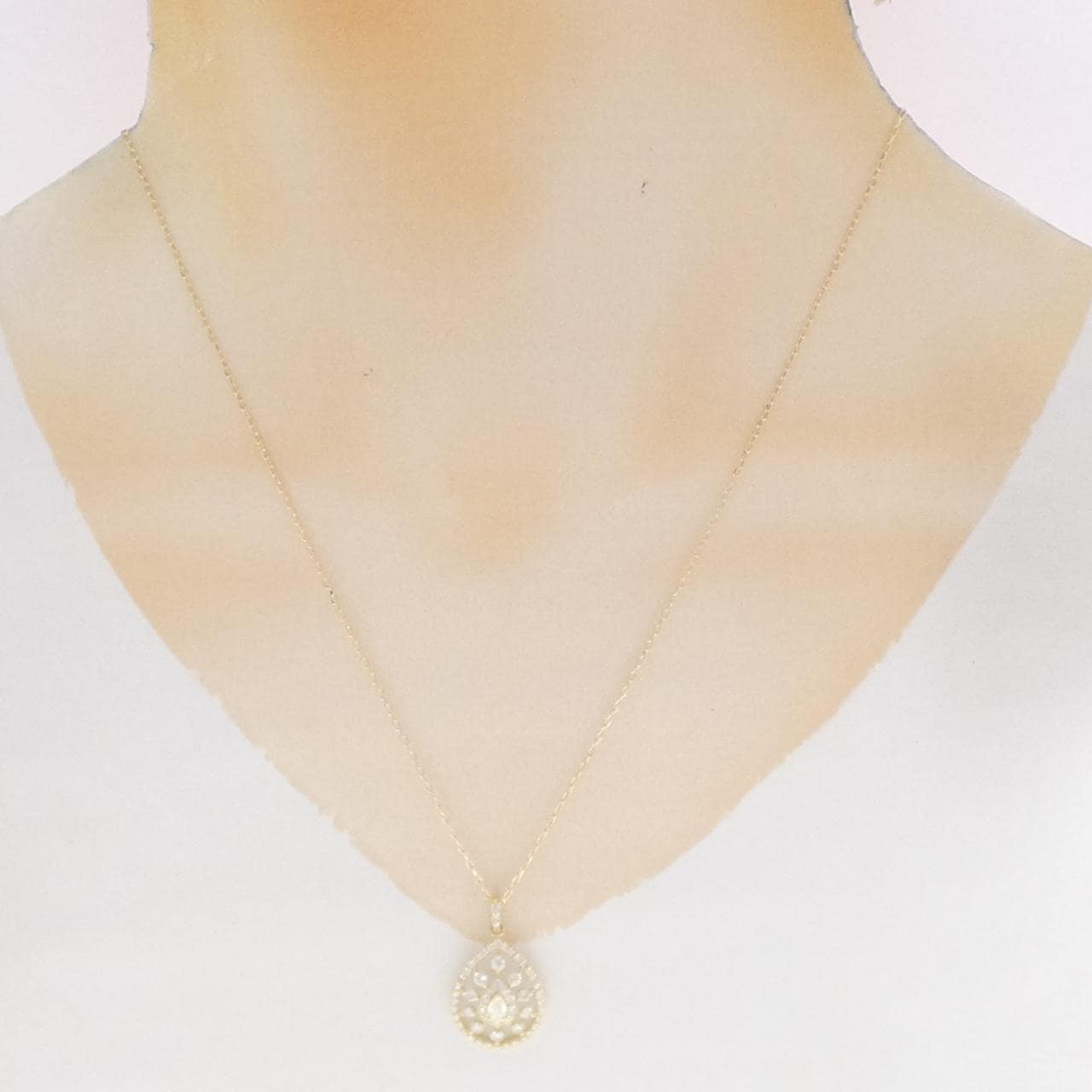 K18YG ダイヤモンド ネックレス 1.00CT