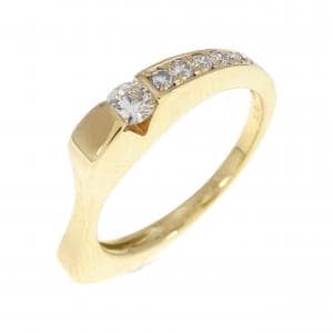 K18YG ダイヤモンド リング 0.10CT