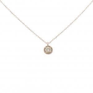 K18PG ダイヤモンド ネックレス 0.21CT