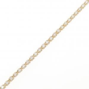 K18YG ダイヤモンド ブレスレット 1.00CT