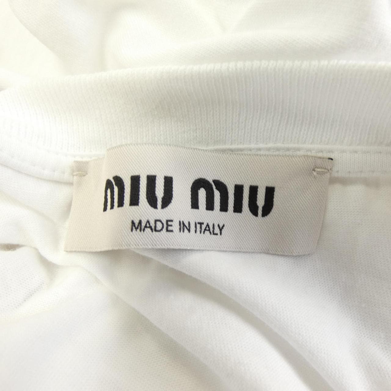 ミュウミュウ MIU MIU MJN483 SWM1 14ER Tシャツ