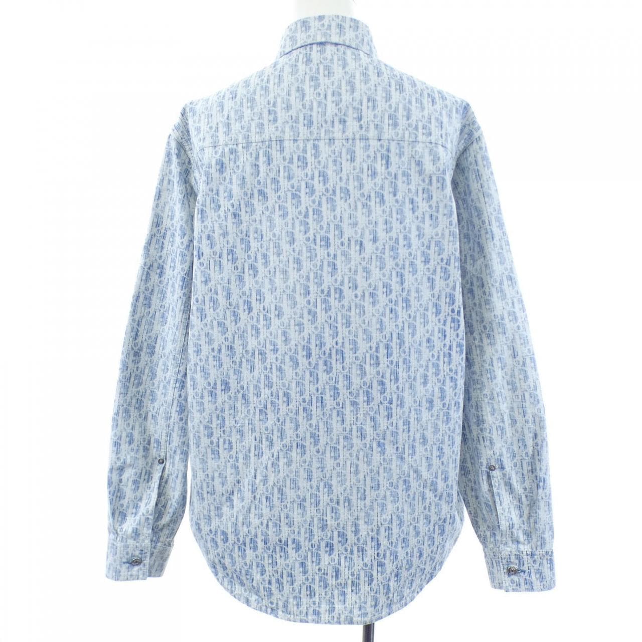 ディオール DIOR ディオール オブリーク カスリ コットンデニム 013D585BY989 シャツ