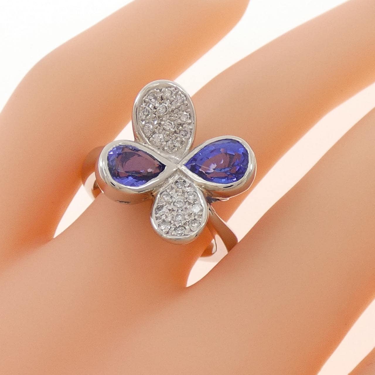 PT900 タンザナイト リング 2.3CT