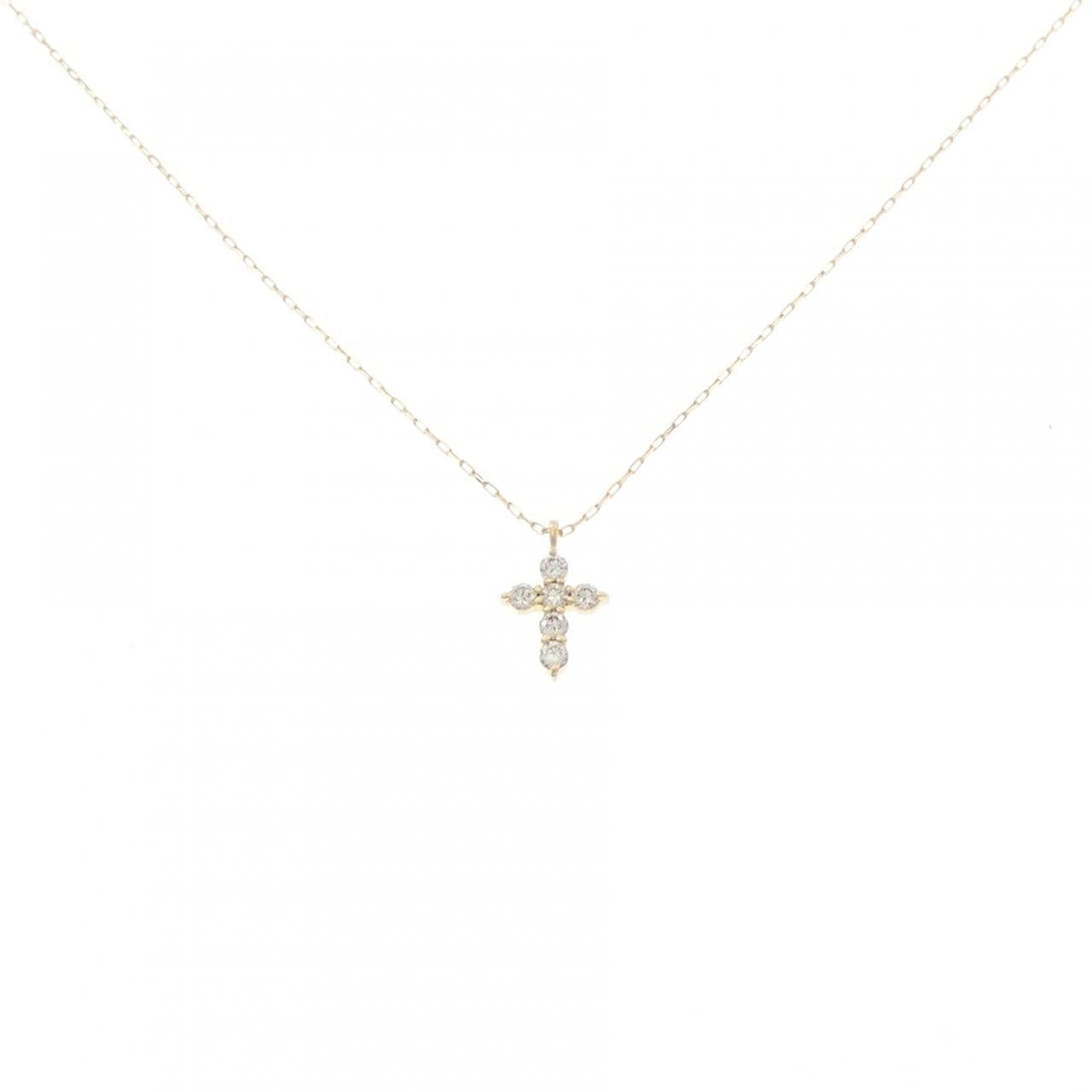 シエナ ロゼ ダイヤモンド ネックレス 0.10CT