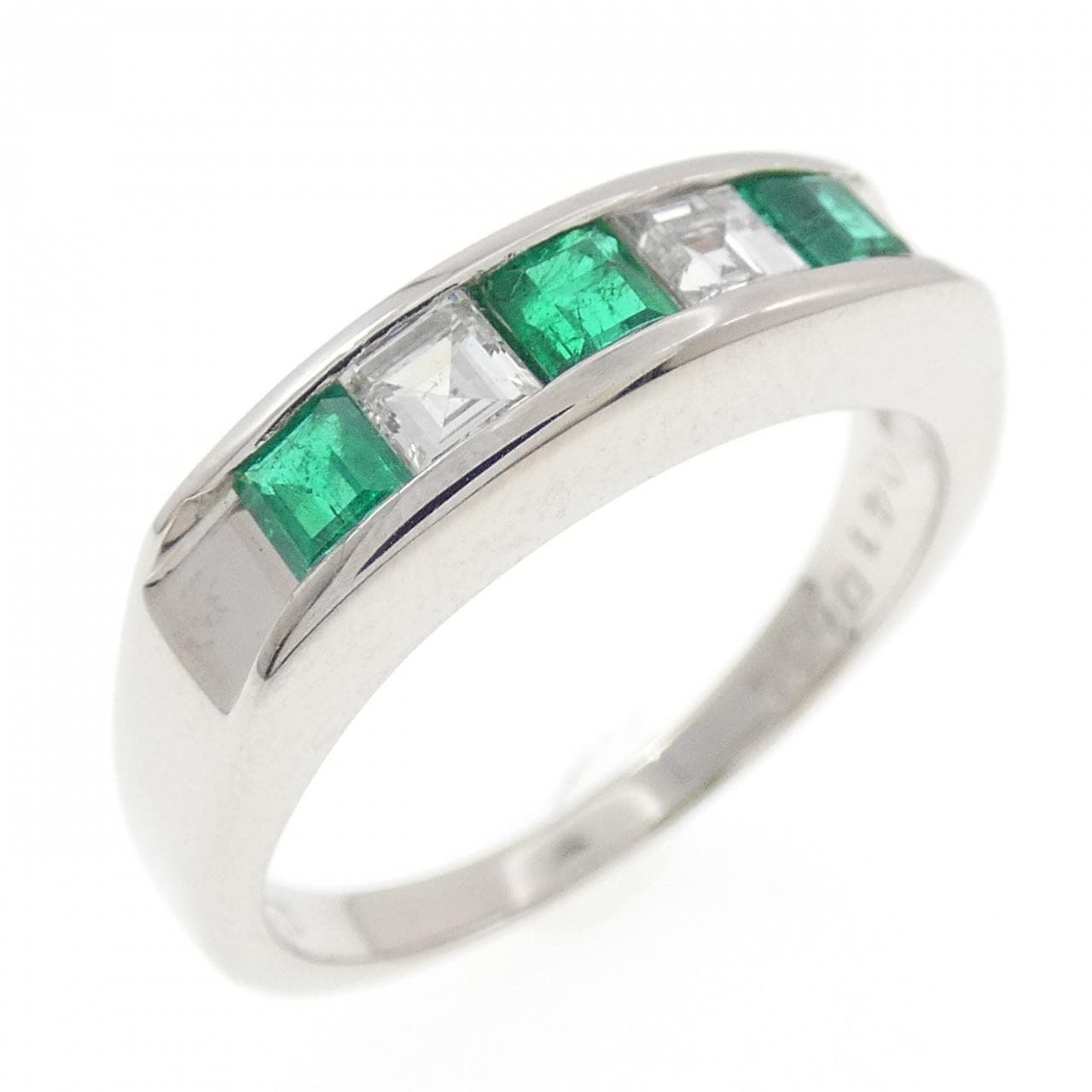 PT900 エメラルド リング 0.41CT
