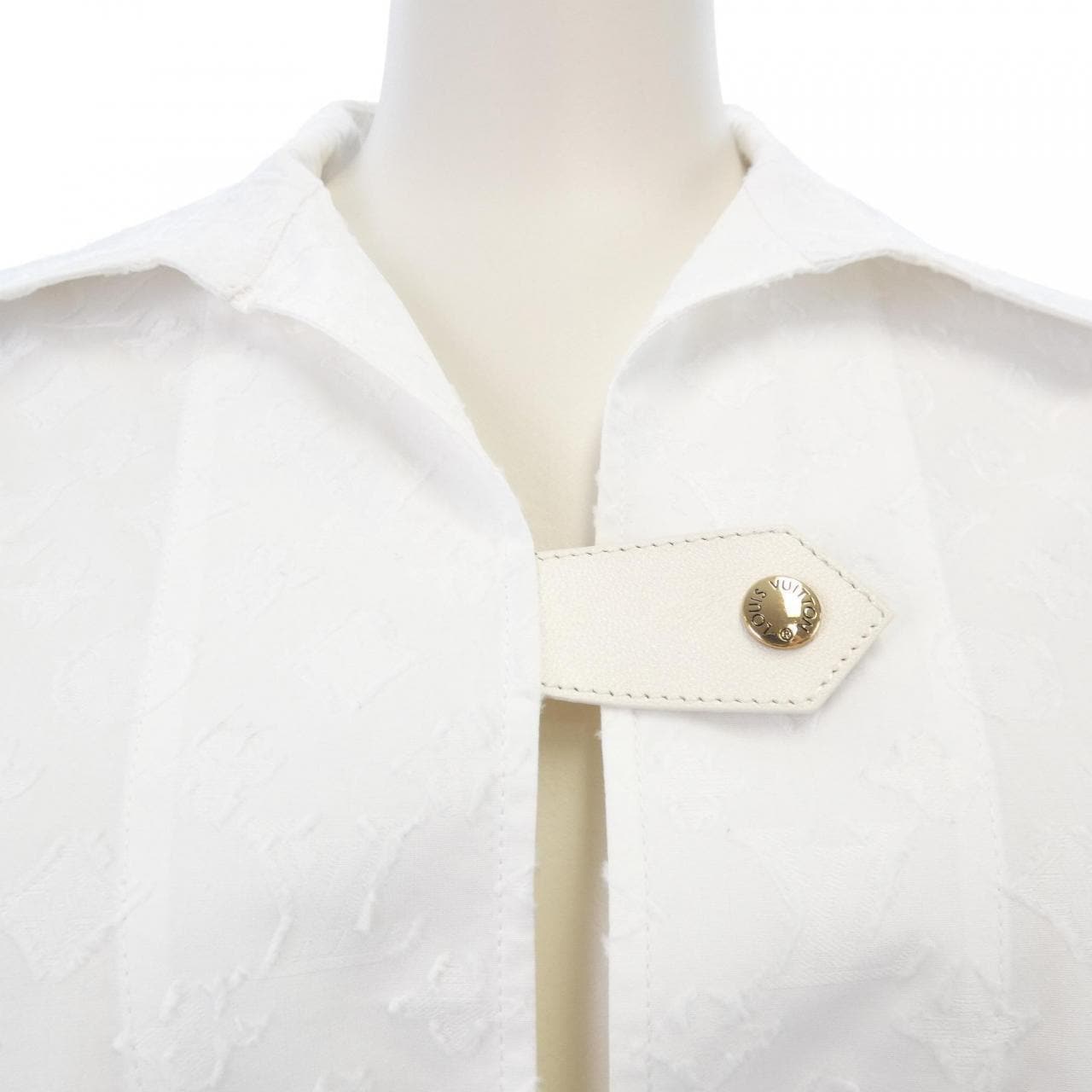 ルイヴィトン LOUIS VUITTON モノグラムレリーフシャツドレス FNDR06AQV ワンピース