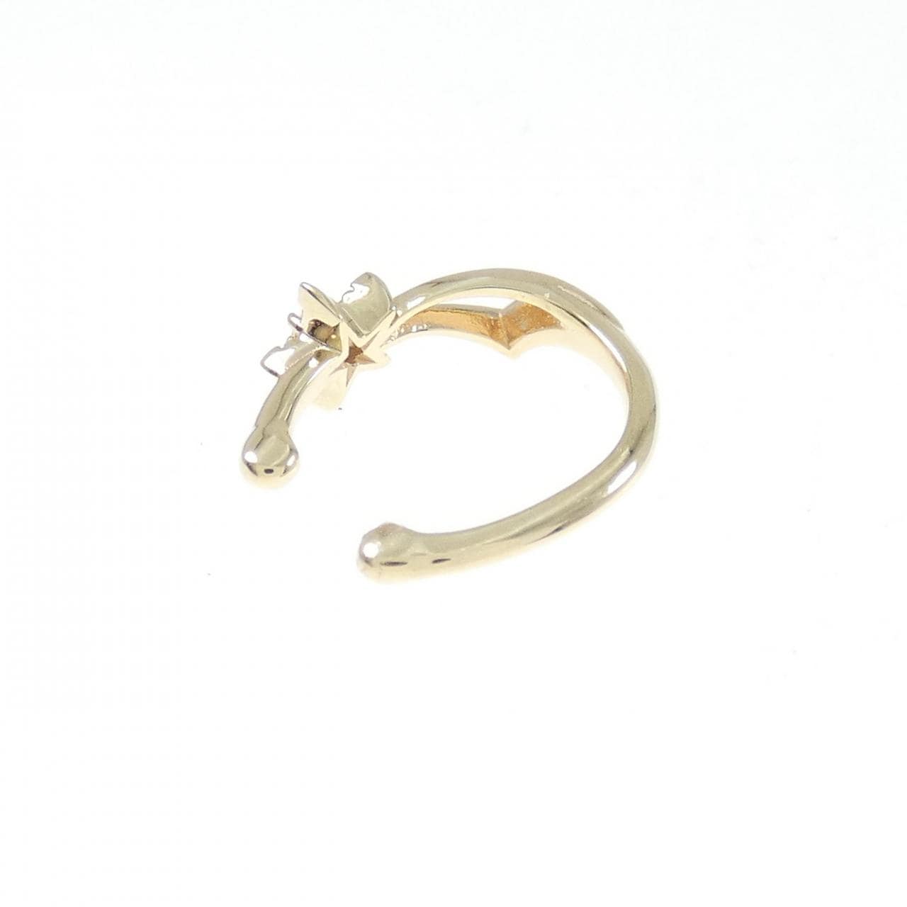 STAR JEWELRY Shooting Star Ear Cuff 0.01CT Single Ear