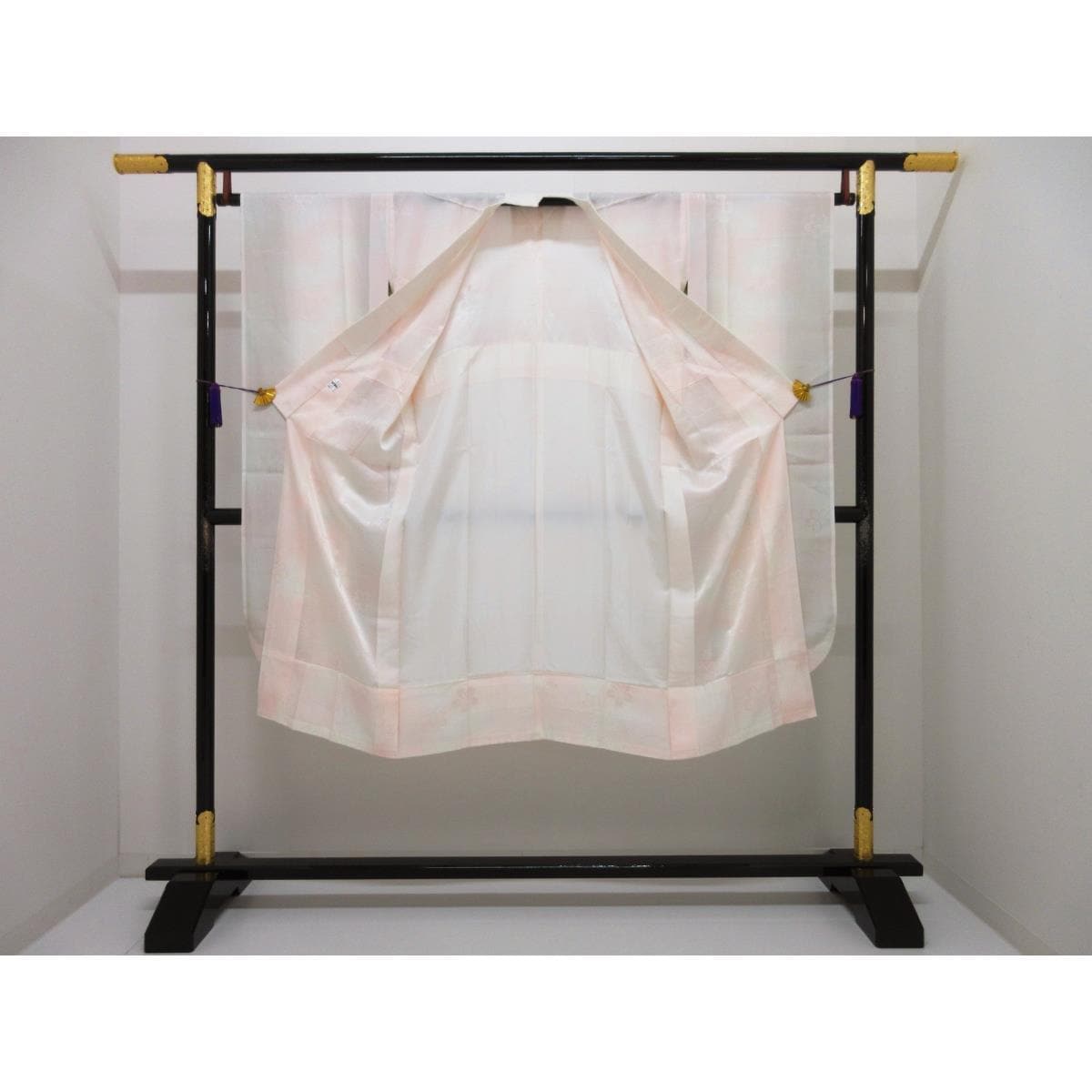 長襦袢　振袖　ボカシ染