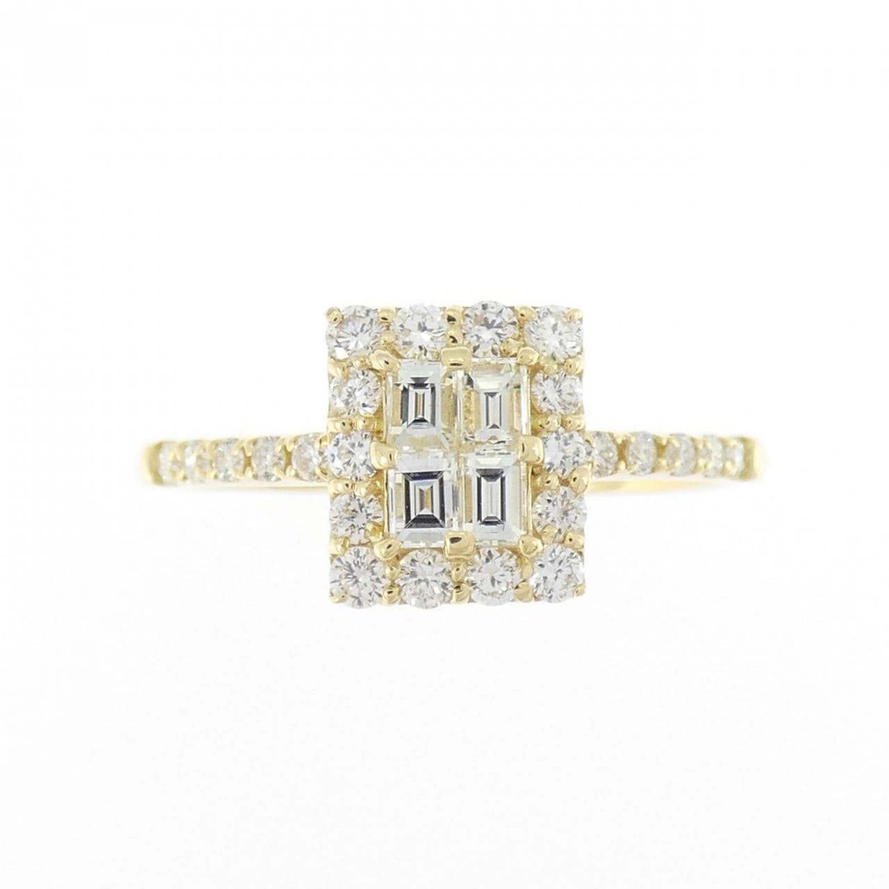 【新品】K18YG ダイヤモンド リング 0.50CT