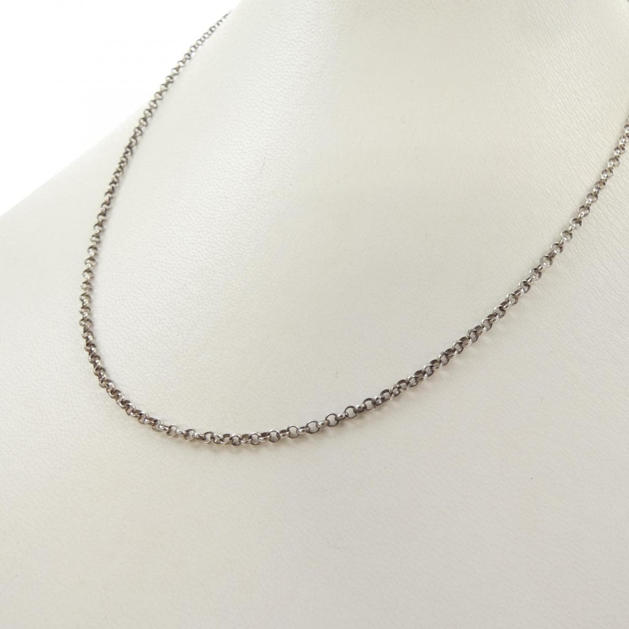 クロムハーツ CHROME HEARTS ROLL CHAIN I18 205014937SLVI18001 NECKLACE