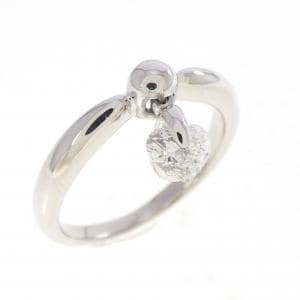 PT900 ハート ダイヤモンド リング 0.309CT