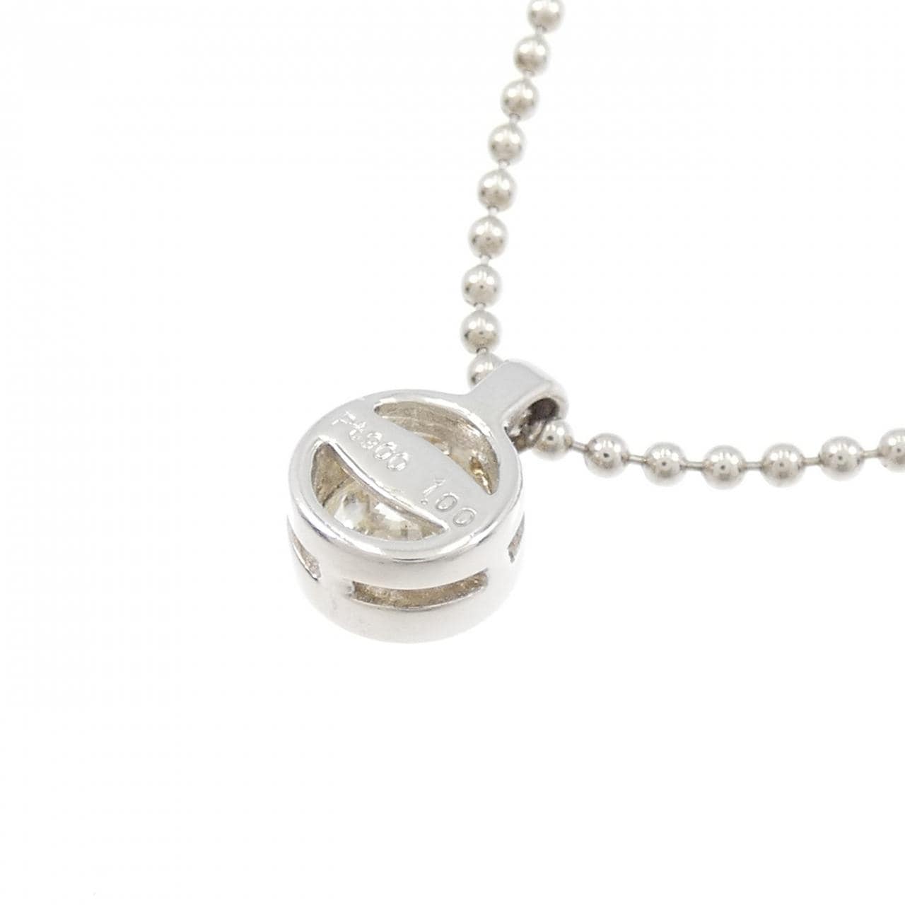 PT900/PT850 ダイヤモンド ネックレス 1.00CT