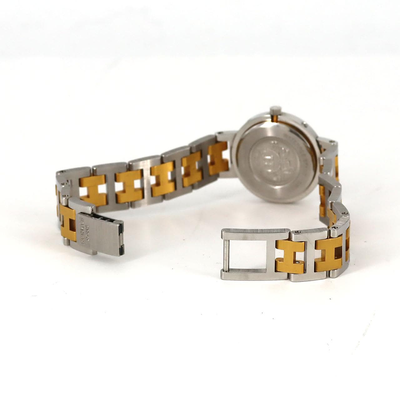 【ノーメンテナンス特価】エルメス クリッパー コンビ SSxYG クォーツ