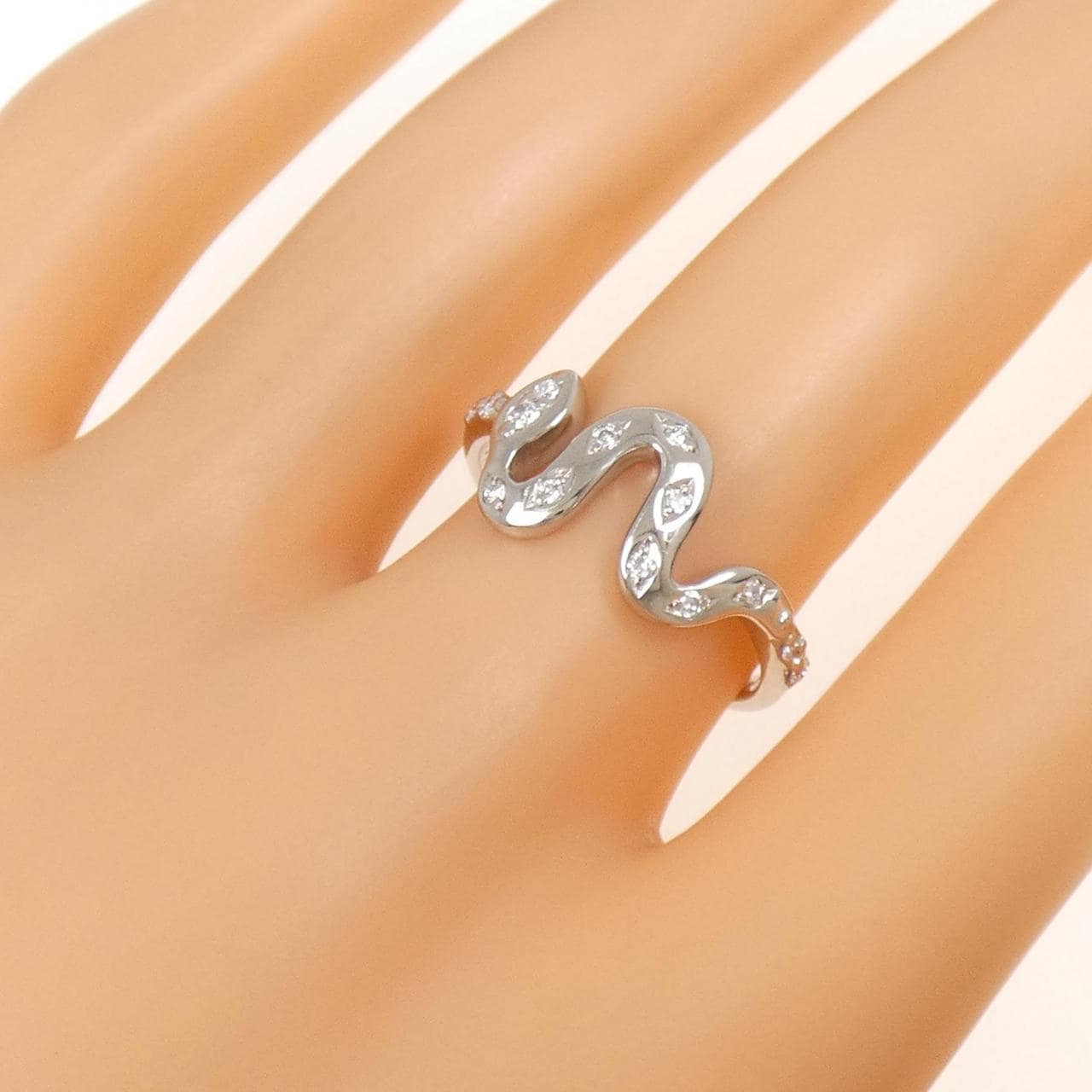 PT999 ダイヤモンド リング 0.15CT