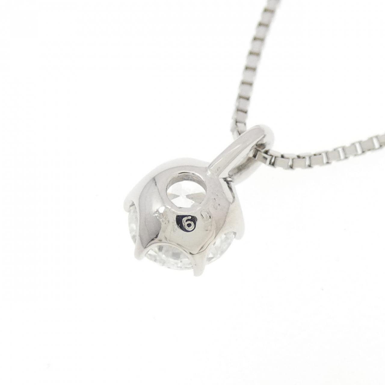 PT900/PT850 Diamond Necklace 0.809CT F SI2 VG
