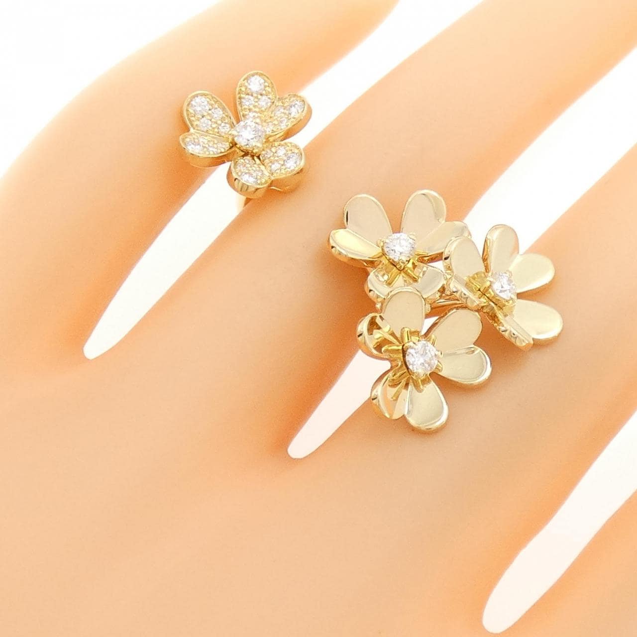 ヴァンクリーフ&アーペル フリヴォル アントレ レ ドア リング