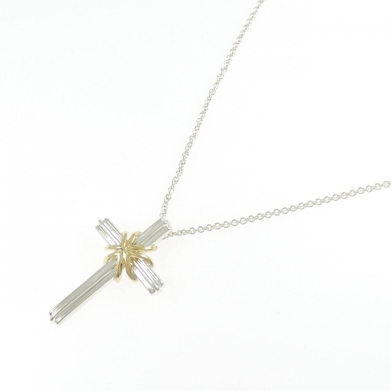 【ヴィンテージ】ティファニー 925/750YG ネックレス