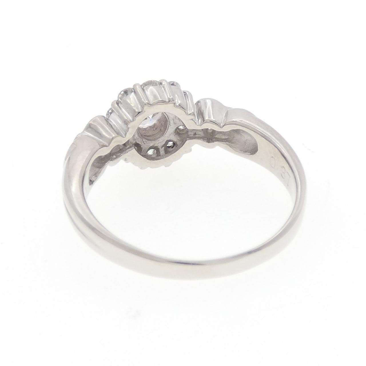 PT900粉色钻石指，0.230克拉