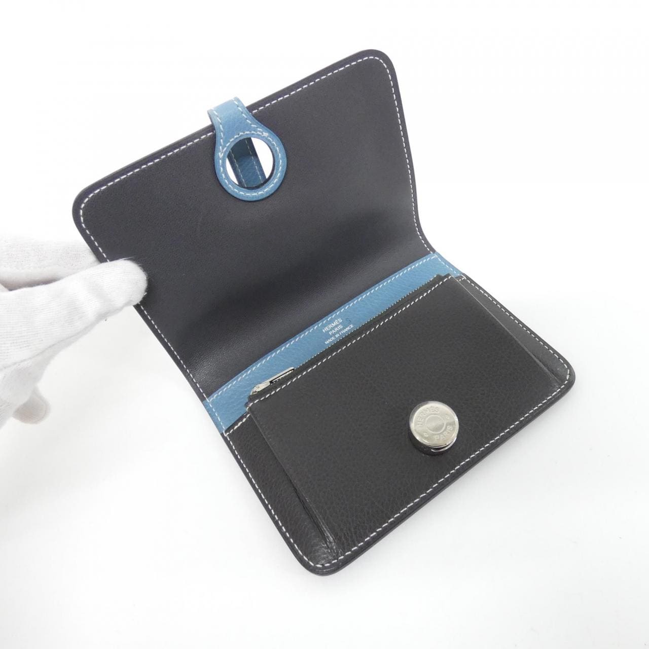 エルメス ドゴン コンパクト バイカラー 財布