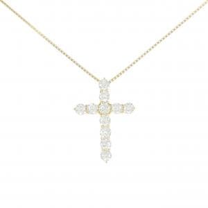 [BRAND NEW] K18YG Diamond Necklace 1.017CT F VS1-SI1 EXT-VG