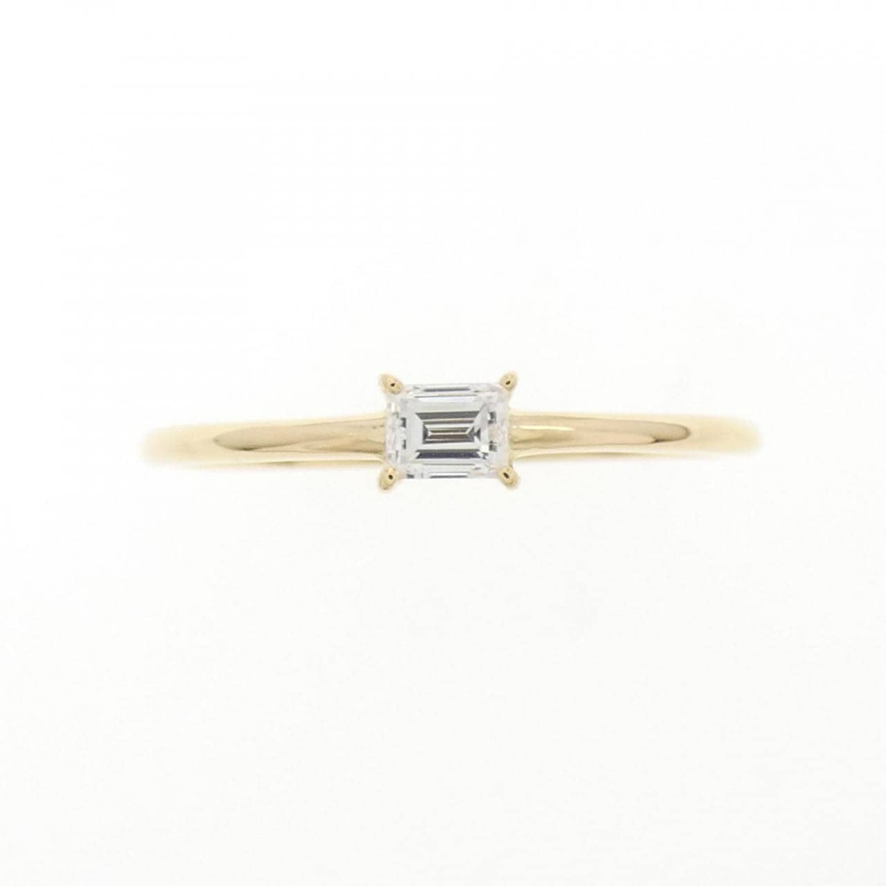 [Remake] K18YG Diamond ring 0.15CT