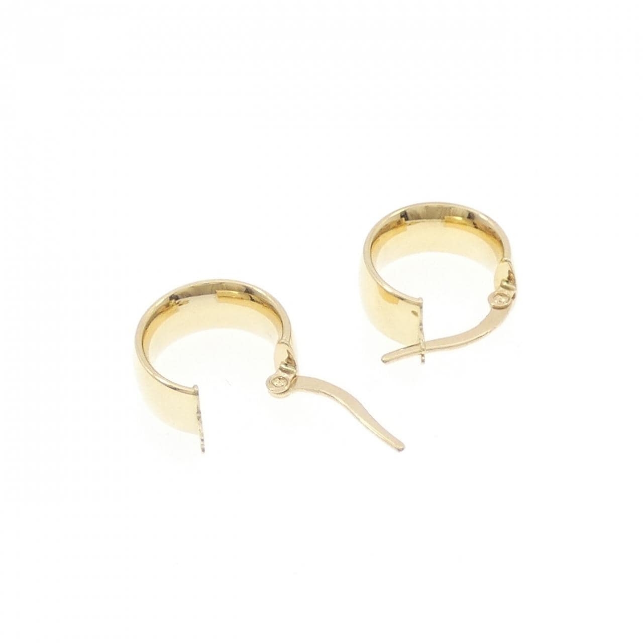 【新品】750YG フープ ピアス